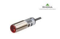 Sensor fotoeléctrico cilíndrico PNP